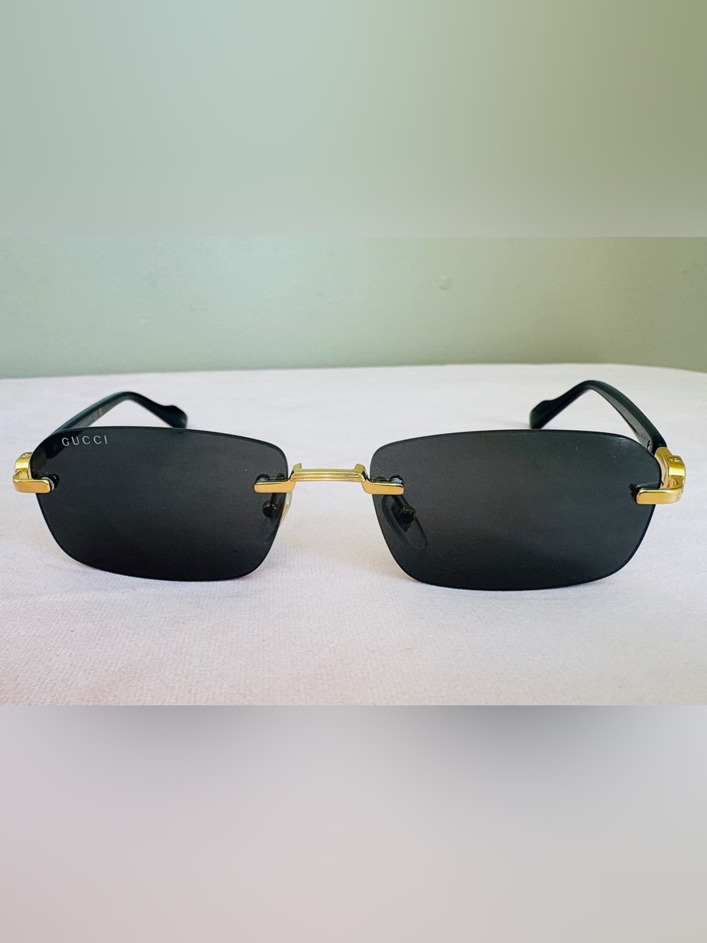 GUCCI GG1221S Interlocking Pilot-Shaped Glasses RET$449 -SEE description